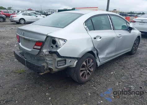 2013 Honda Civic Ex из США, поврежденный, VIN 19XFB2F81DE276701